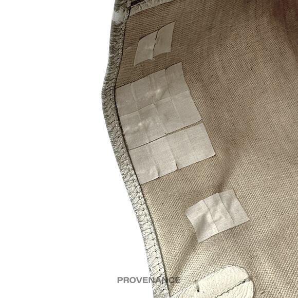 🔴 Goyard St. Louis Tote GM Bag - White Goyardine - Picture 12 of 13